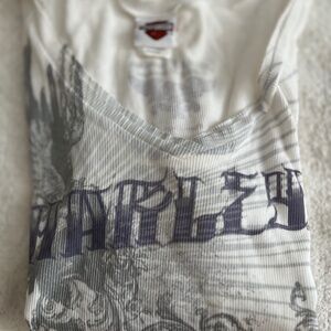 HARLEY DAVIDSON LONG SLEEVE RIBBED LOGO SHIRT (XL)